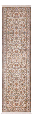 Runner Silk Rug - Kashmir Silk - 308 x 80 cm - beige