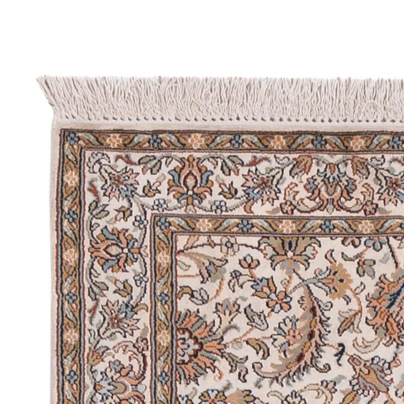 Runner Silk Rug - Kashmir Silk - 308 x 80 cm - beige