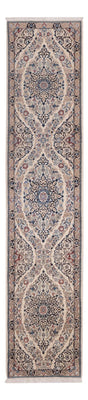 Runner Perser Rug - Nain - 293 x 60 cm - dark beige