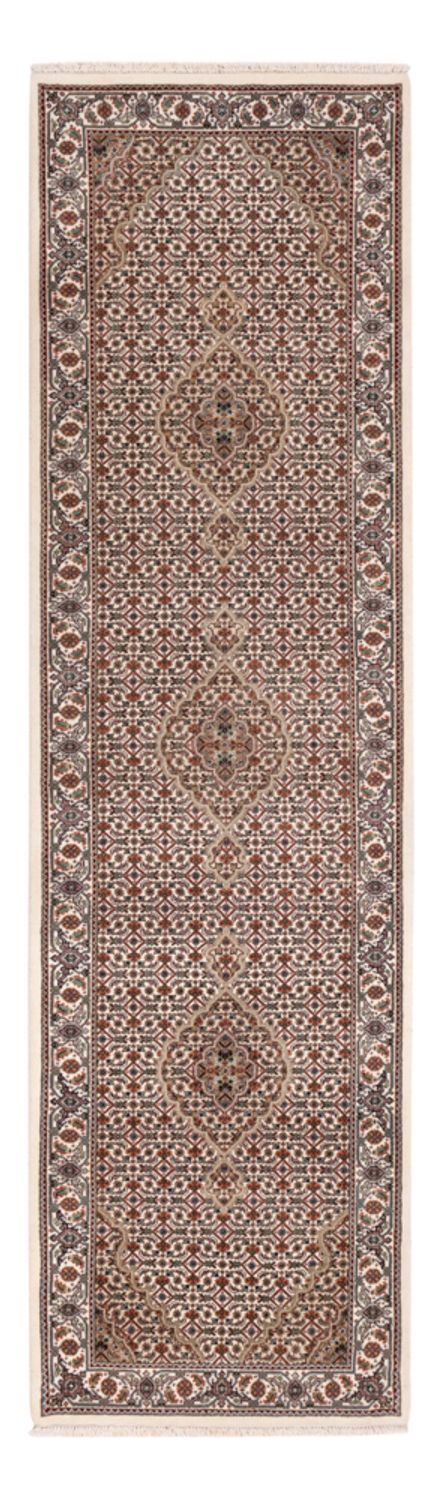 Runner Oriental Rug - Tabriz - 315 x 84 cm - dark beige