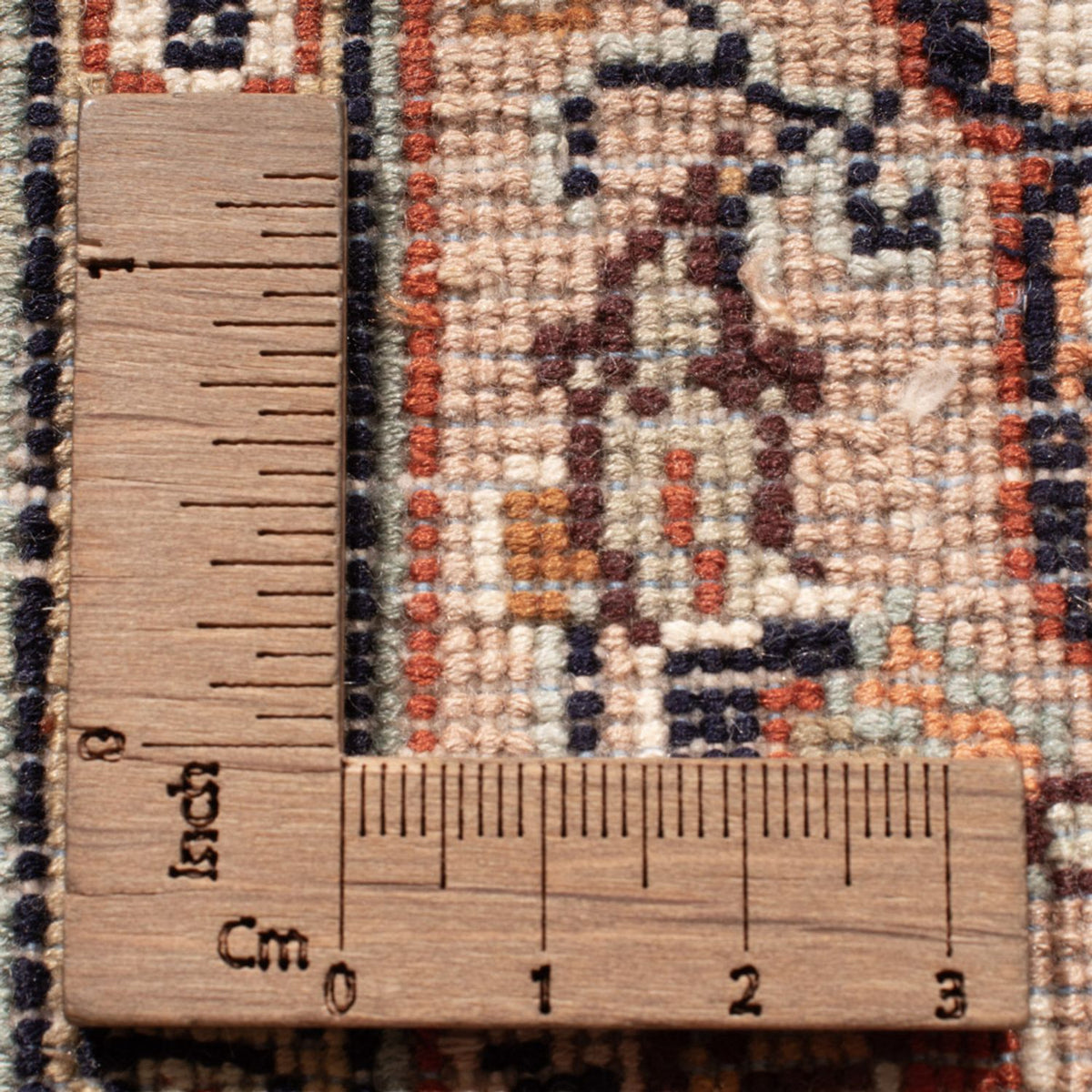 Runner Silk Rug - Kashmir Silk - 301 x 77 cm - dark beige