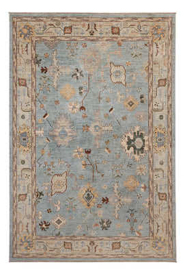 Ziegler Rug - Usak - 296 x 200 cm - light blue