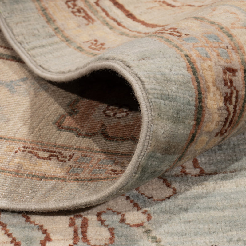 Ziegler Rug - Usak - 296 x 200 cm - light blue