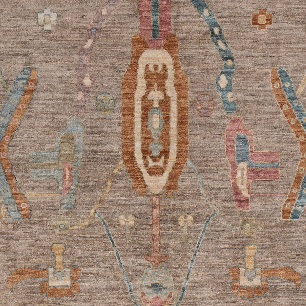 Ziegler Rug - Usak - 301 x 204 cm - dark beige