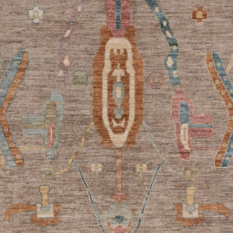 Ziegler Rug - Usak - 301 x 204 cm - dark beige