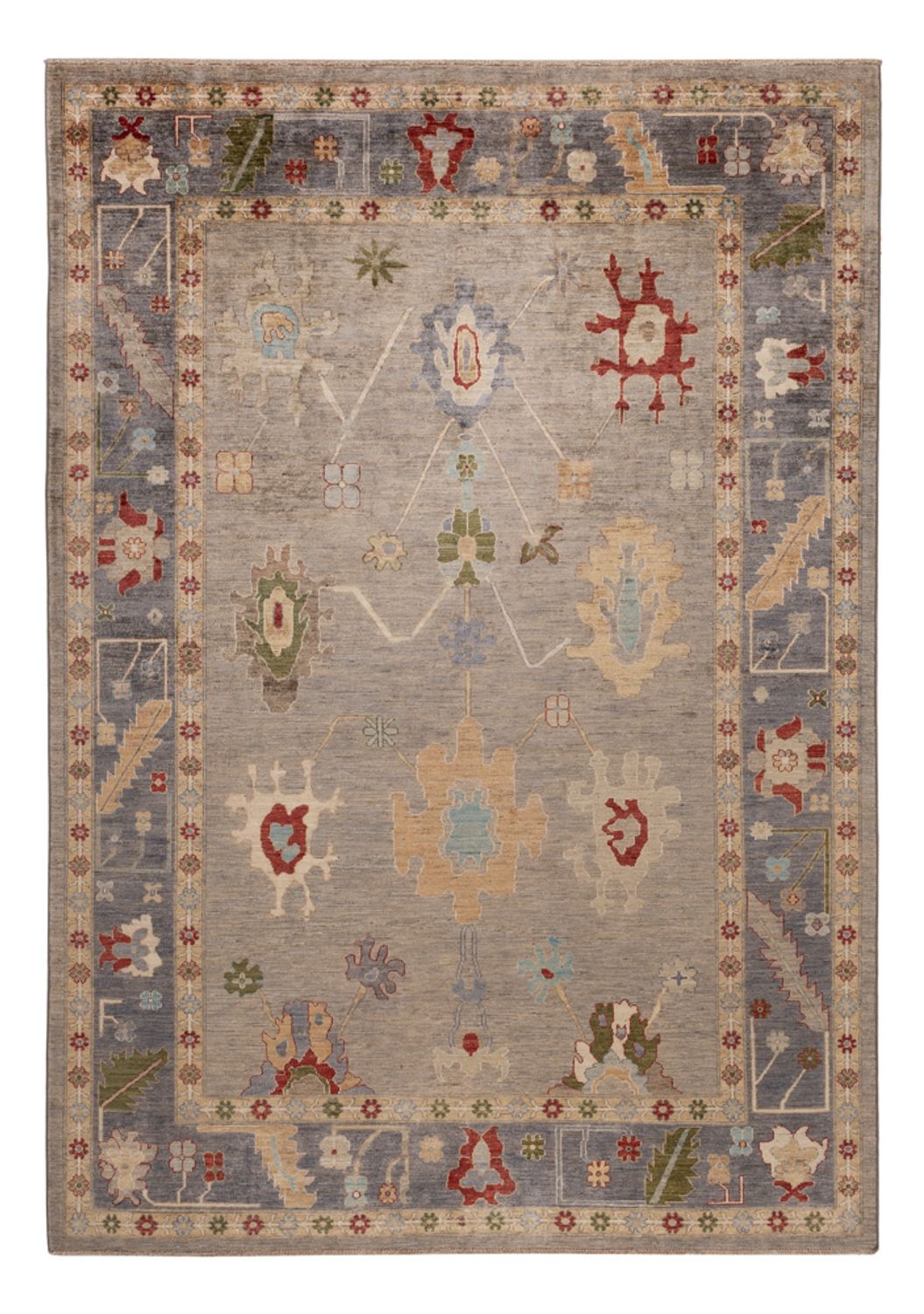 Ziegler Rug - Usak - 287 x 203 cm - light beige