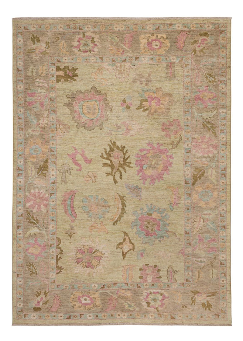 Ziegler Rug - Usak - 281 x 200 cm - mint green
