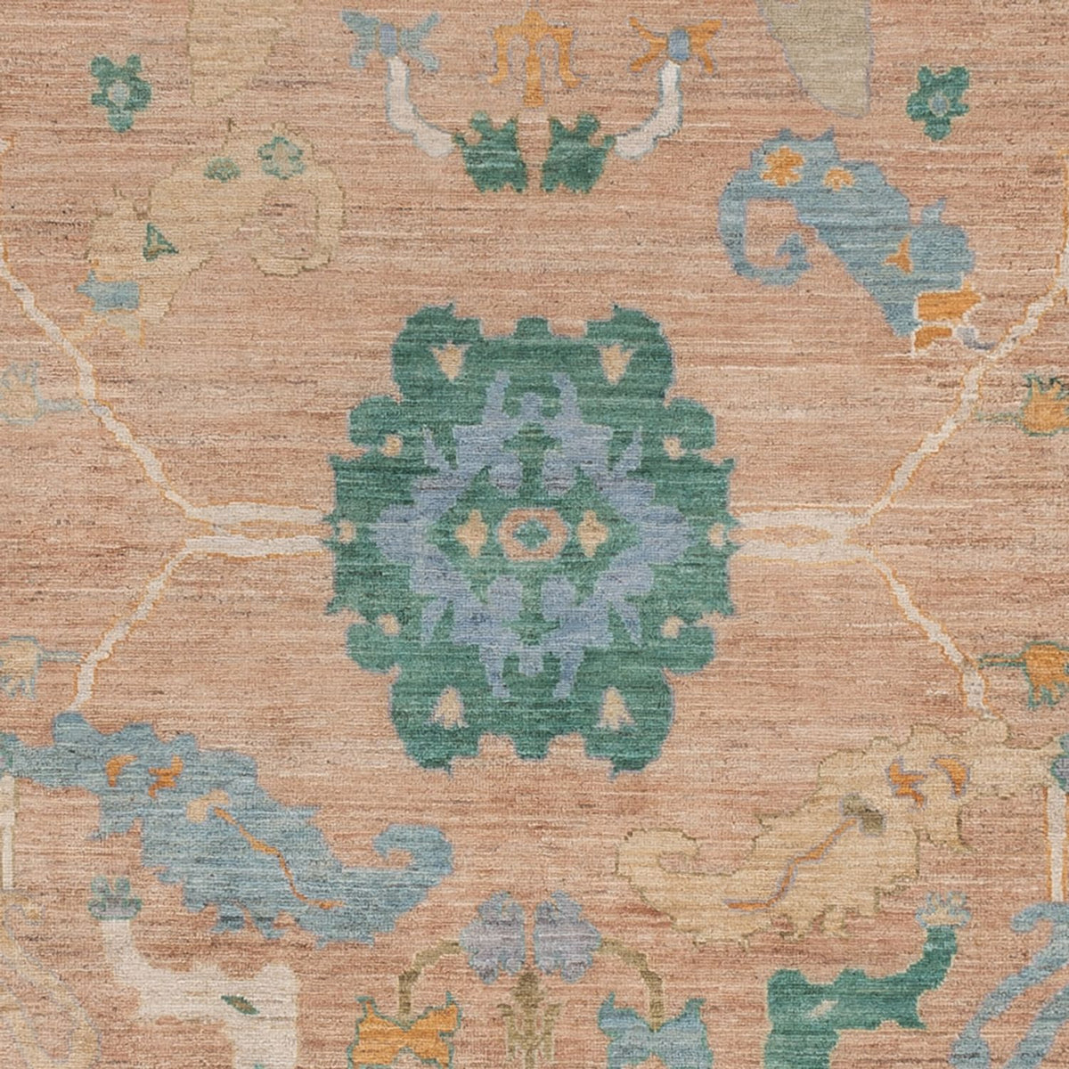 Ziegler Rug - Usak - 302 x 208 cm - light red