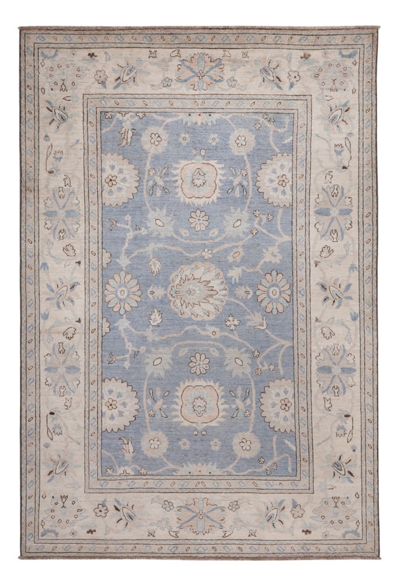 Ziegler Rug - Usak - 301 x 206 cm - light blue