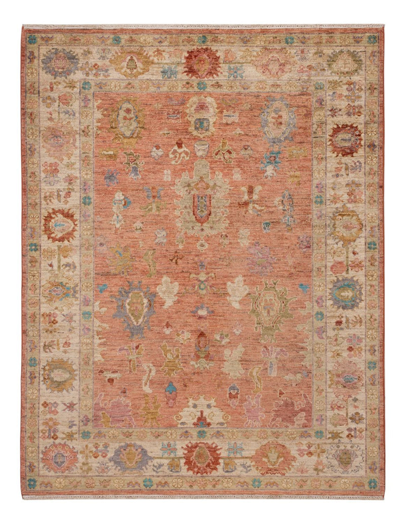 Ziegler Rug - Usak - 194 x 152 cm - orange