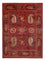 Designer Rug - 350 x 260 cm - red