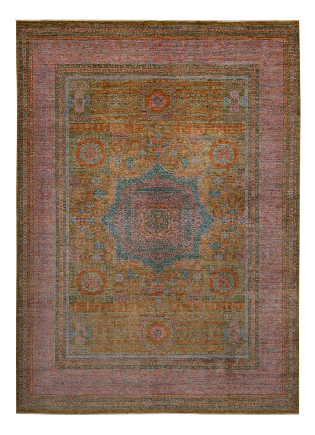 Ziegler Rug - Ariana - 373 x 275 cm - dark green