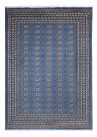 Afghan Rug - Bukhara - 344 x 248 cm - blue