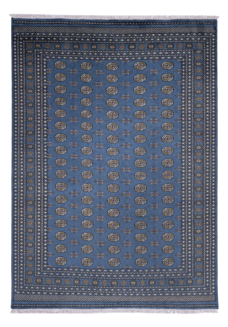 Afghan Rug - Bukhara - 341 x 240 cm - blue