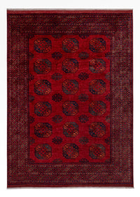 Afghan Rug - 346 x 256 cm - red
