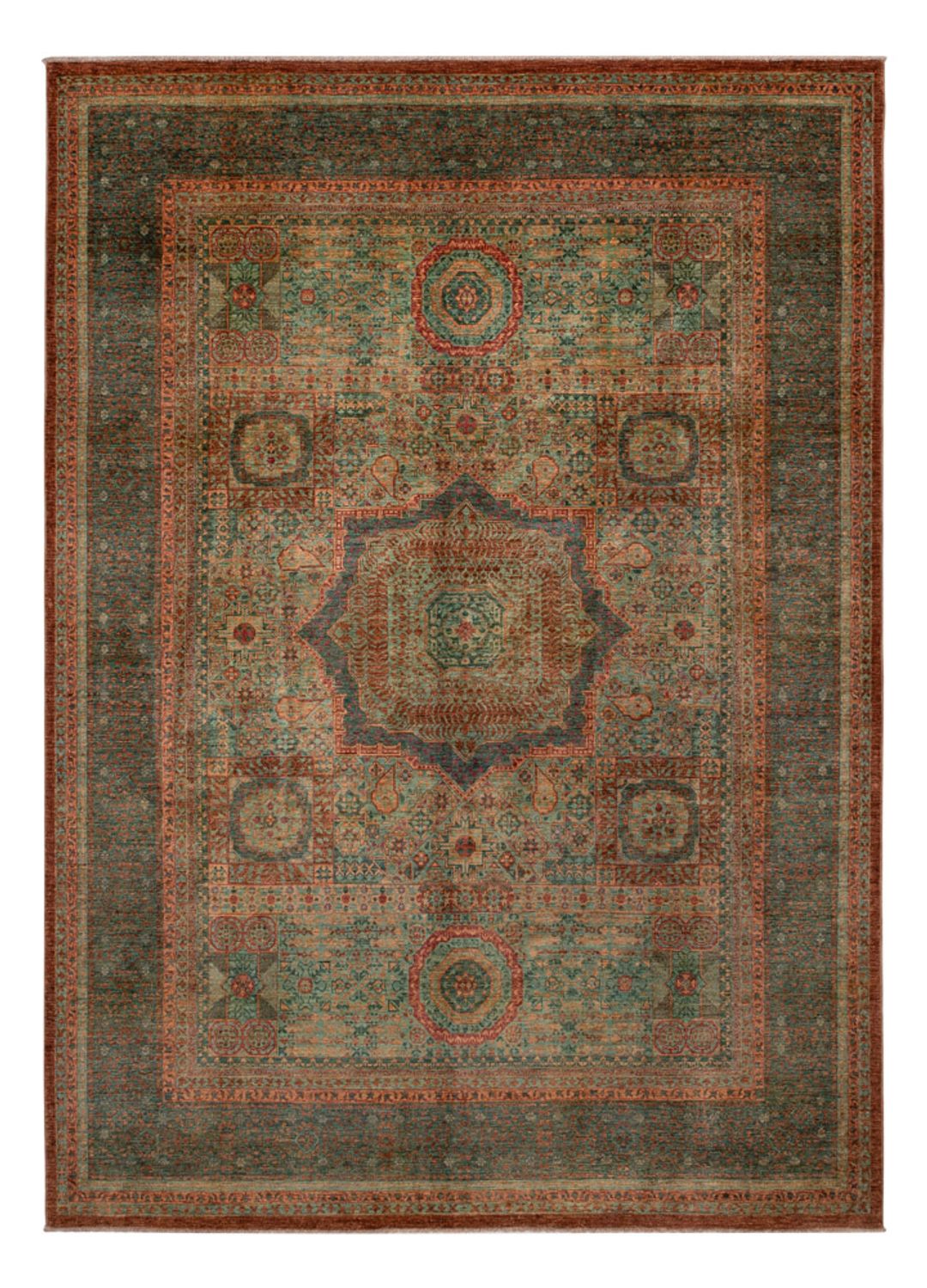 Ziegler Rug - Ariana - 344 x 249 cm - dark green