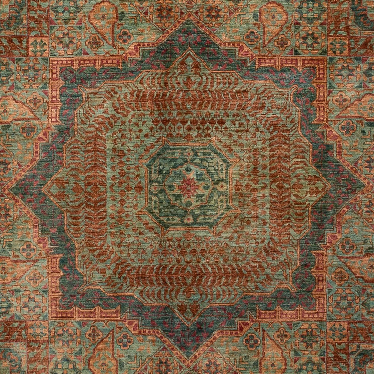 Ziegler Rug - Ariana - 344 x 249 cm - dark green