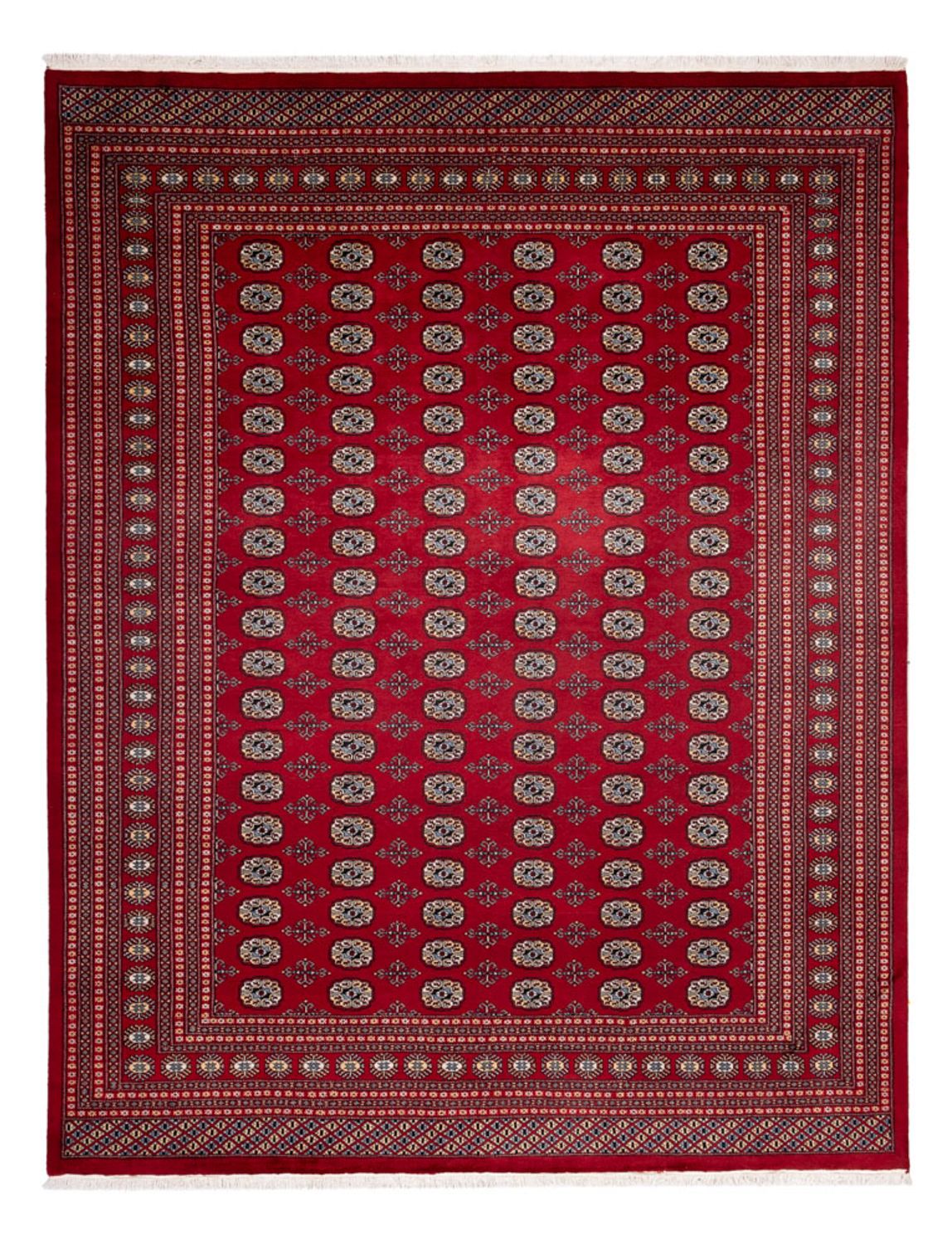 Afghan Rug - Bukhara - 363 x 280 cm - red