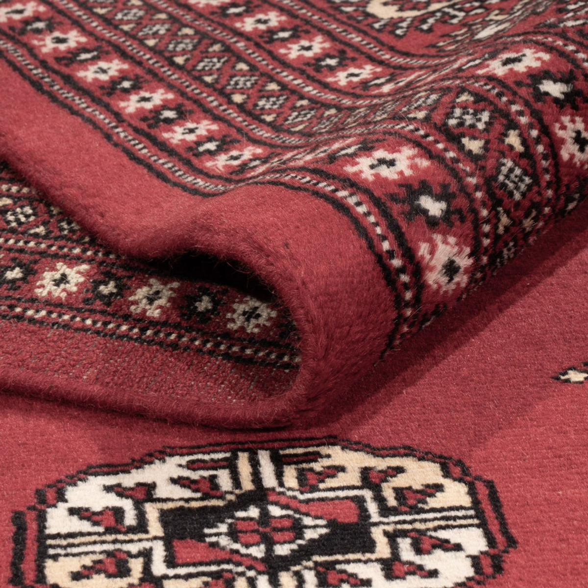 Afghan Rug - Bukhara - 369 x 275 cm - red