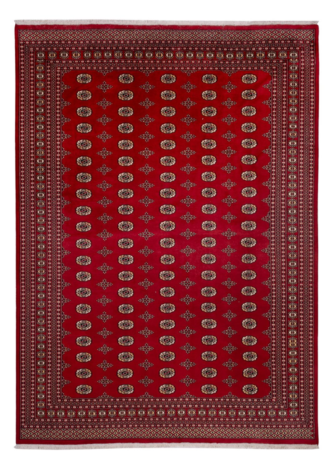 Afghan Rug - Bukhara - 387 x 276 cm - red