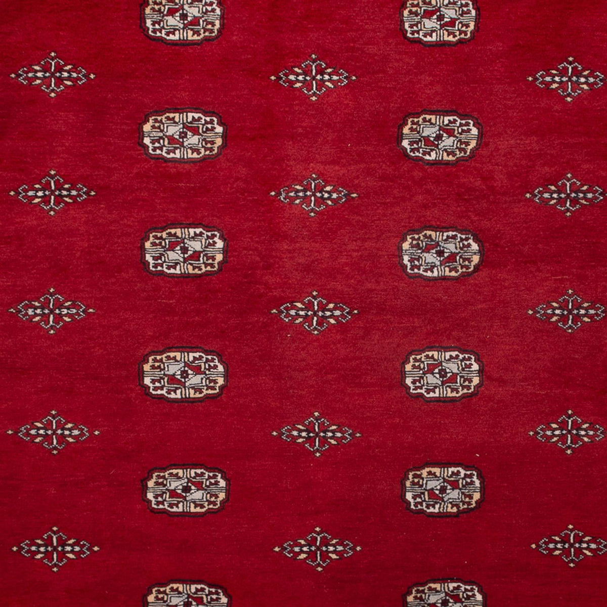 Afghan Rug - Bukhara - 364 x 283 cm - red