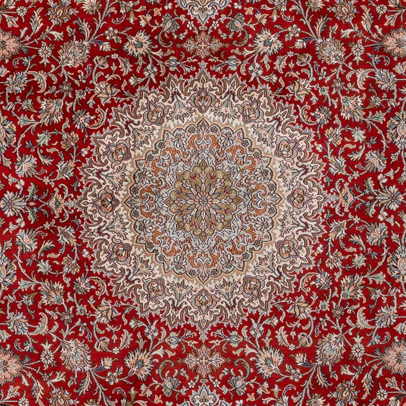 Silk Rug - Kashmir Silk - 327 x 244 cm - red