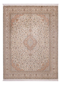 Silk Rug - Kashmir Silk - 329 x 244 cm - beige