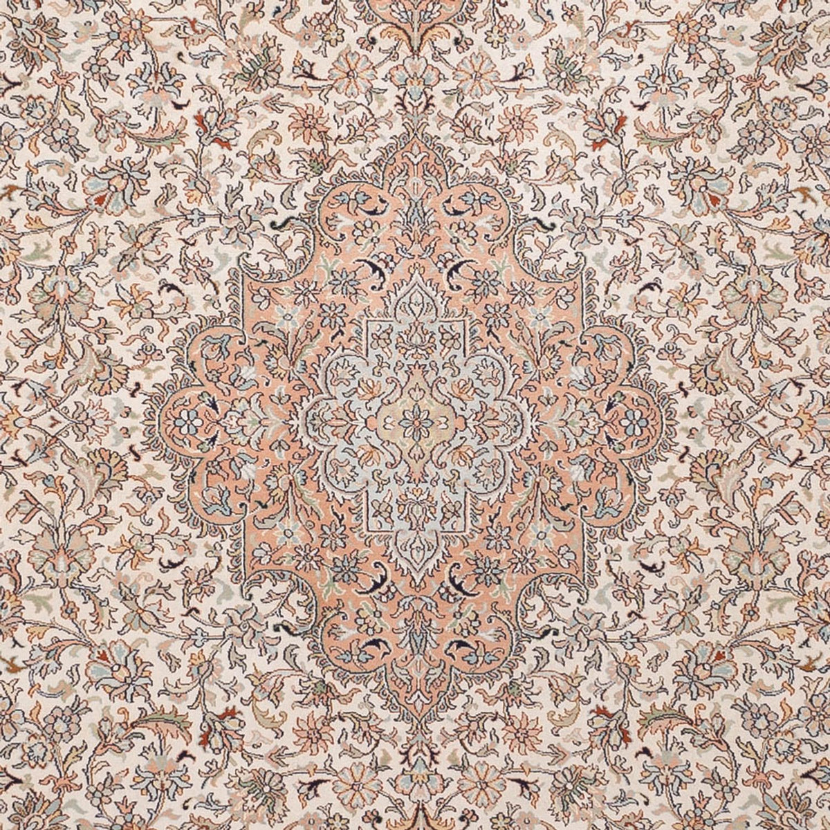 Silk Rug - Kashmir Silk - 329 x 244 cm - beige