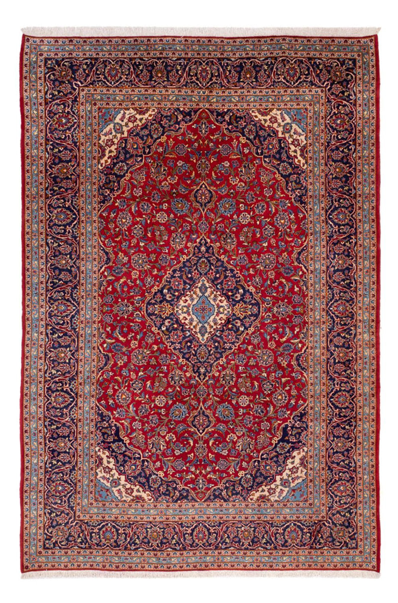 Perser Rug - Keshan - 373 x 252 cm - red