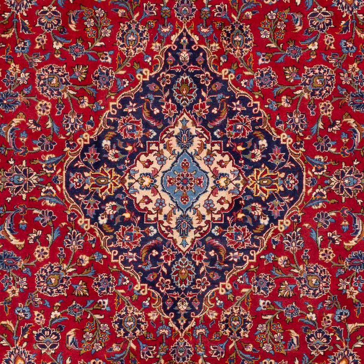 Perser Rug - Keshan - 373 x 252 cm - red