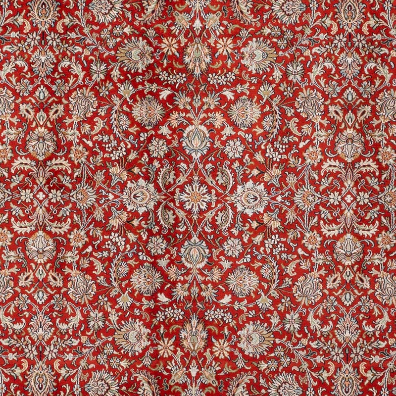 Silk Rug - Kashmir Silk - 340 x 250 cm - red