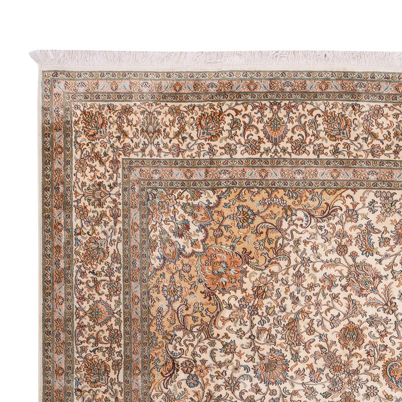 Silk Rug - Kashmir Silk - 320 x 249 cm - beige