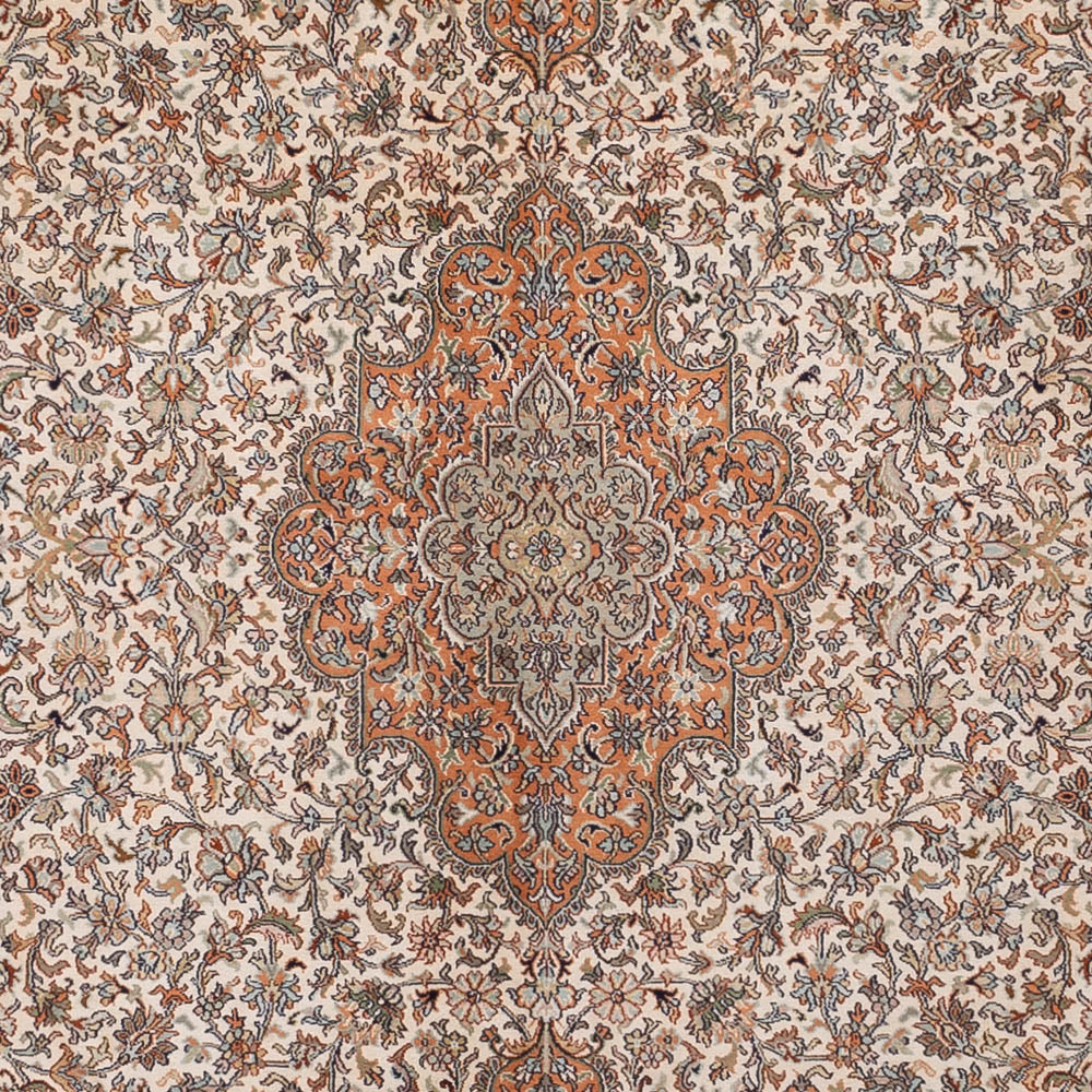 Silk Rug - Kashmir Silk - 344 x 250 cm - beige