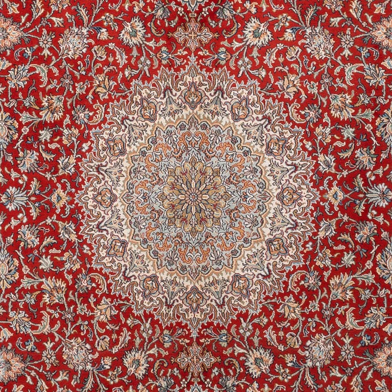 Silk Rug - Kashmir Silk - 321 x 245 cm - red