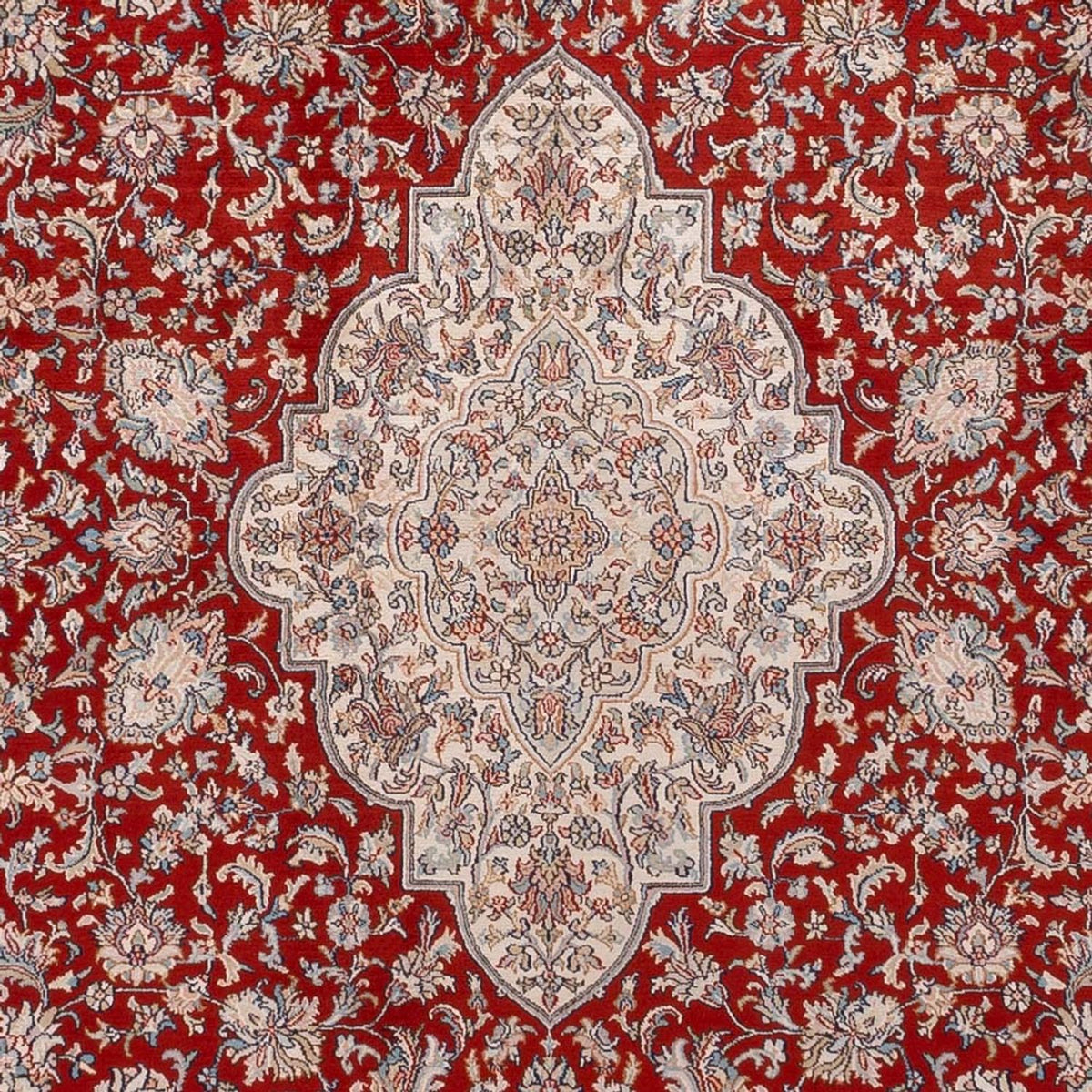 Silk Rug - Kashmir Silk - 332 x 245 cm - red