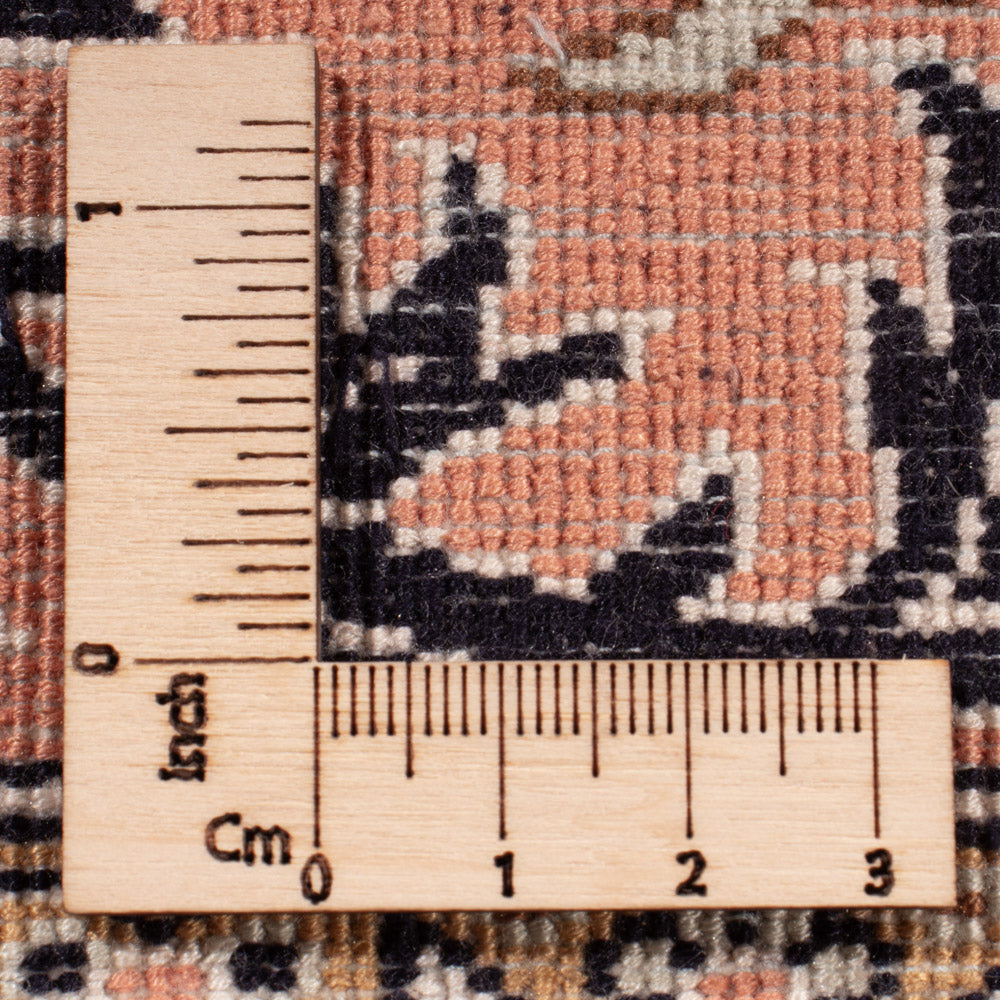 Silk Rug - Kashmir Silk - 344 x 245 cm - dark beige