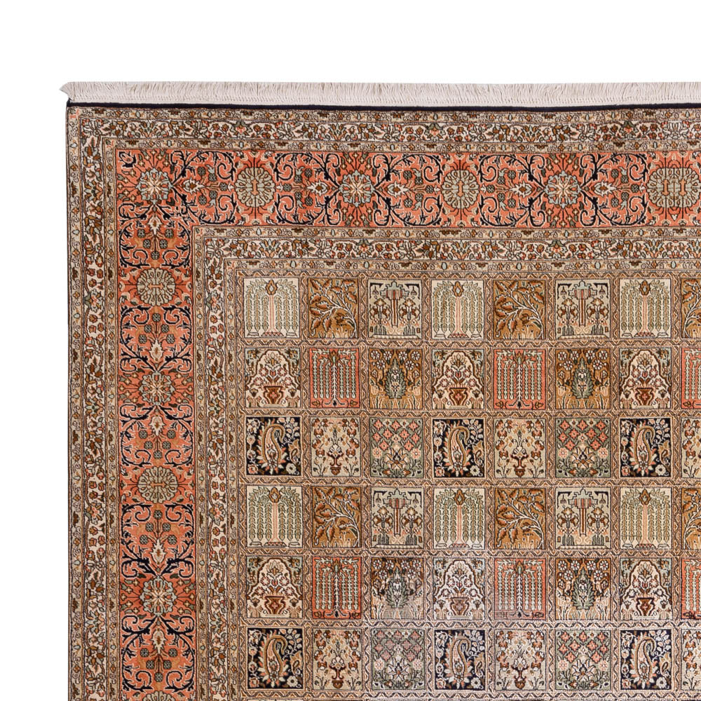 Kashmir Silk Rug 377x275cm - Oriental Rug