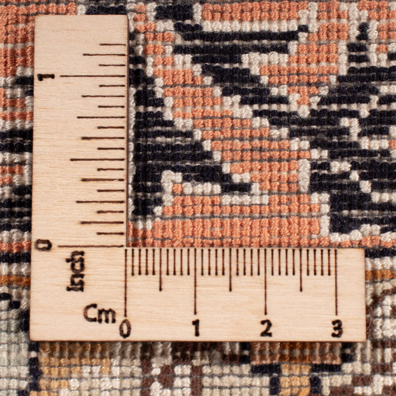 Silk Rug - Kashmir Silk - 377 x 275 cm - dark beige