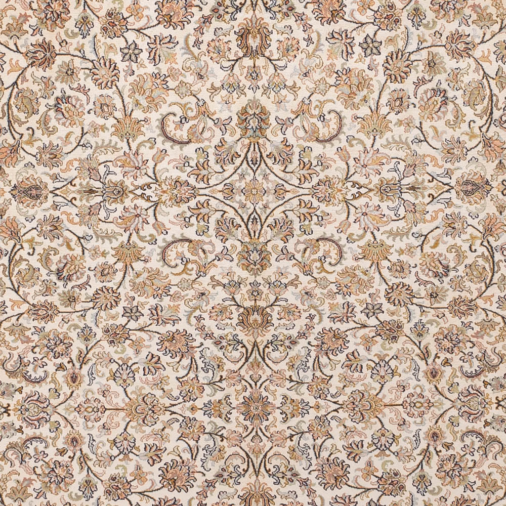 Silk Rug - Kashmir Silk - 356 x 245 cm - beige
