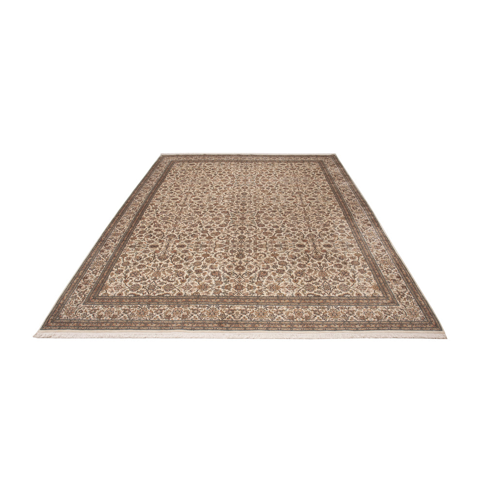 Silk Rug - Kashmir Silk - 356 x 245 cm - beige