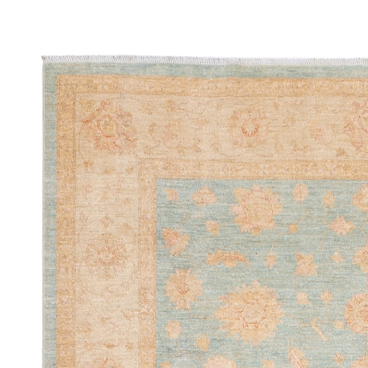 Ziegler Rug - 418 x 199 cm - light blue