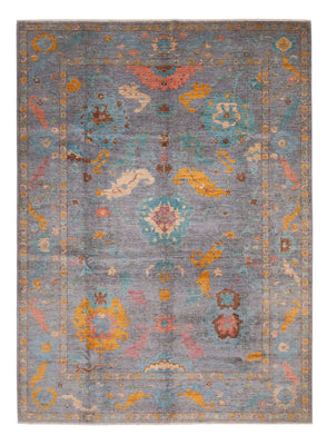 Ziegler Rug - Usak - 404 x 301 cm - light blue