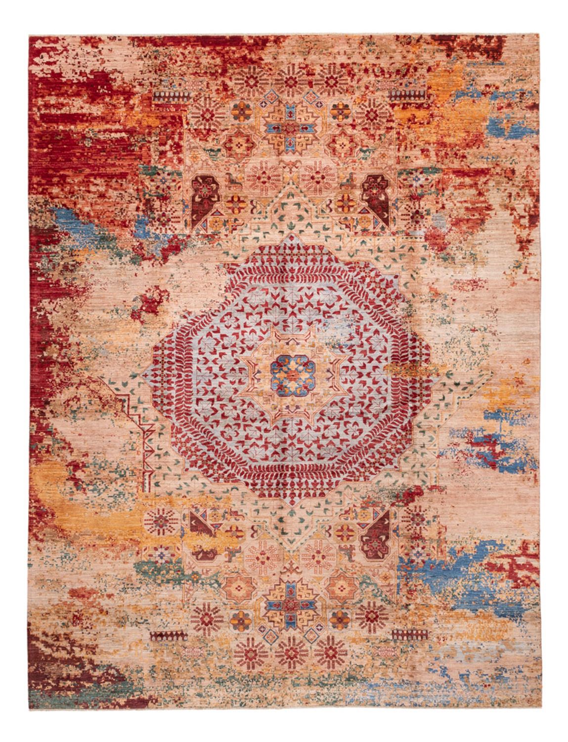 Designer Rug - 394 x 298 cm - multicolored