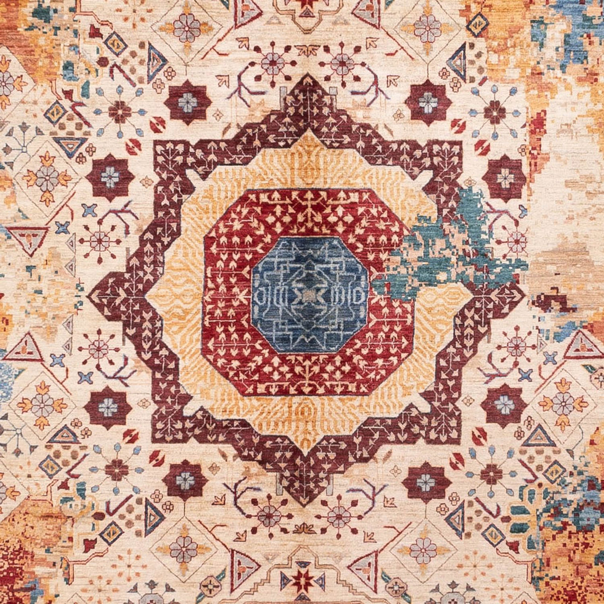 Designer Rug - 396 x 301 cm - multicolored