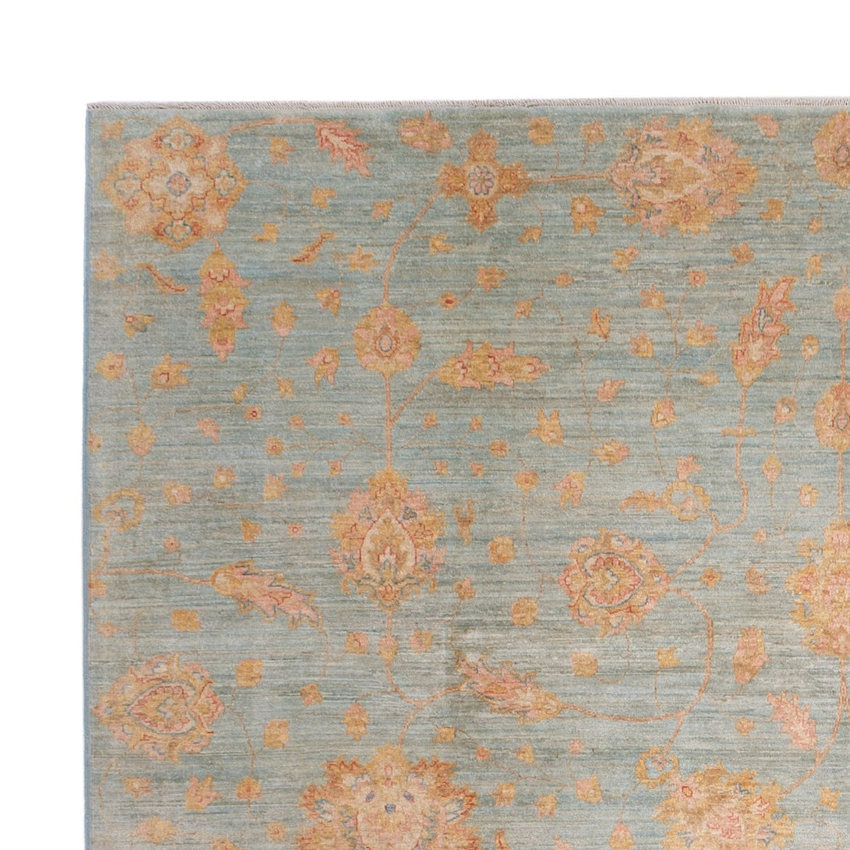 Ziegler Rug - 402 x 306 cm - light blue