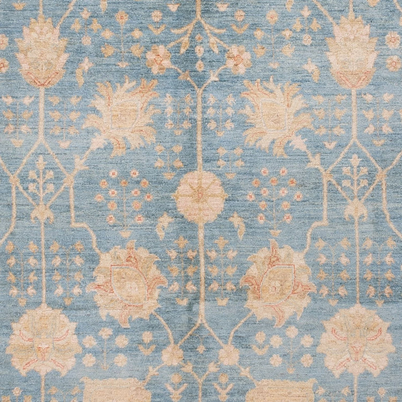Ziegler Rug square  - 297 x 298 cm - light blue