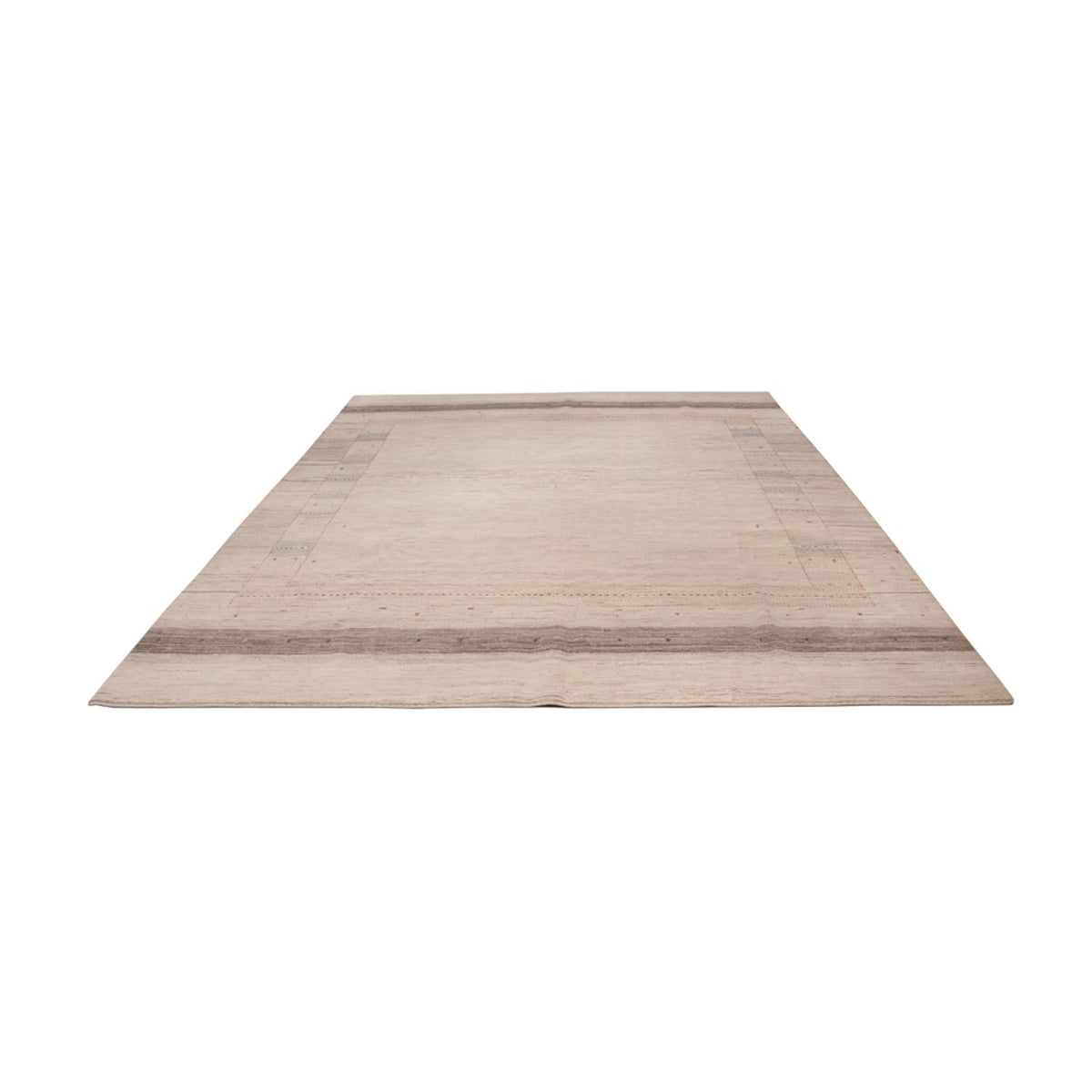 Gabbeh Rug - Loribaft Indus - 396 x 300 cm - taupe