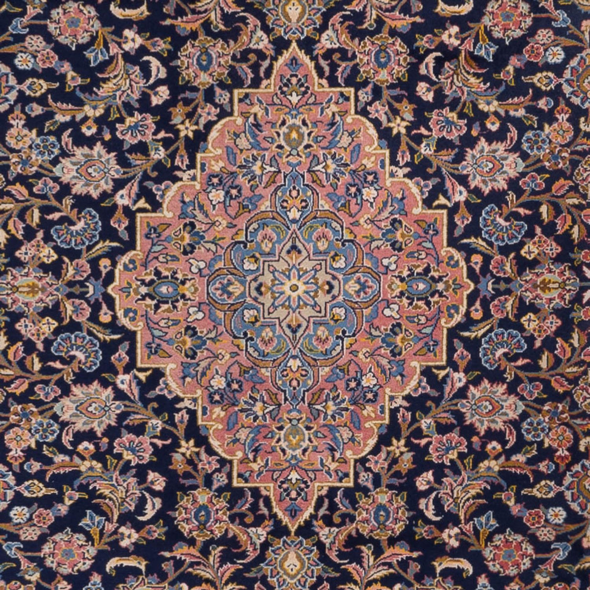 Perser Rug - Keshan - 355 x 264 cm - dark beige