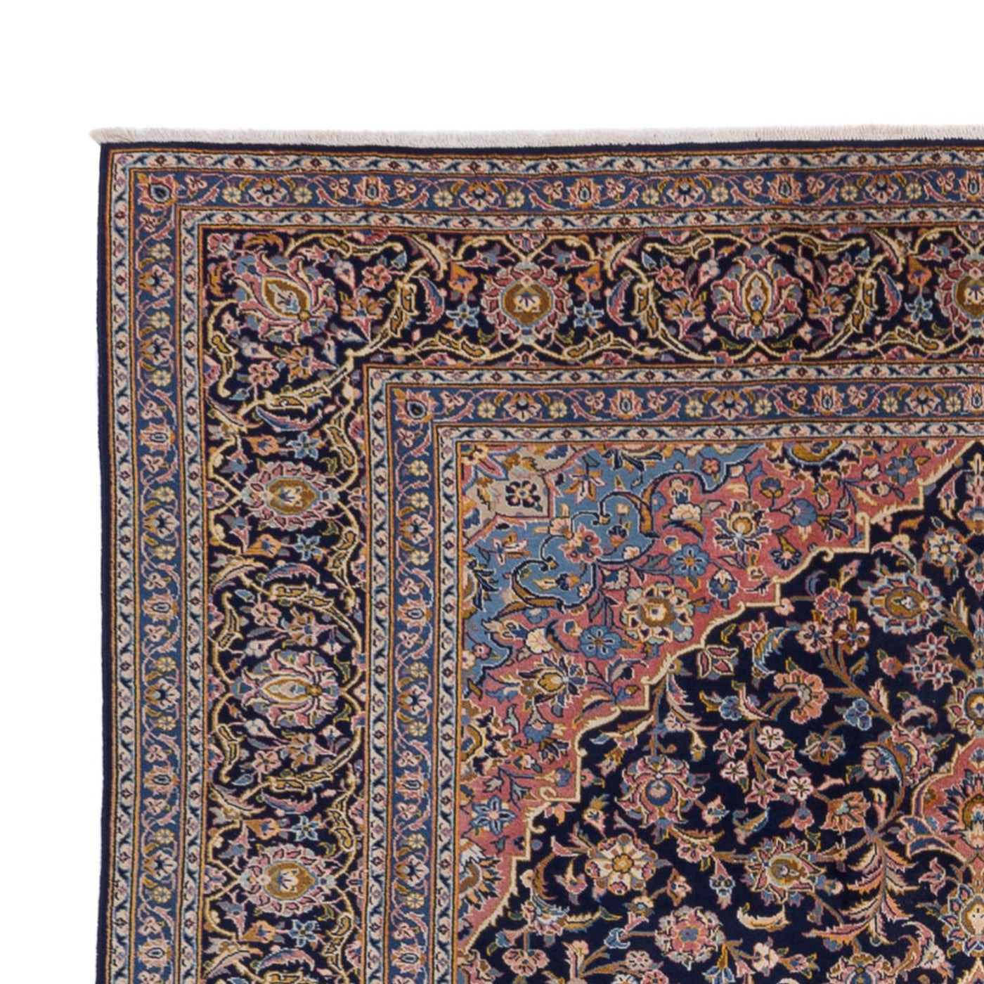 Keshan Teppich 355x264cm - Perserteppich