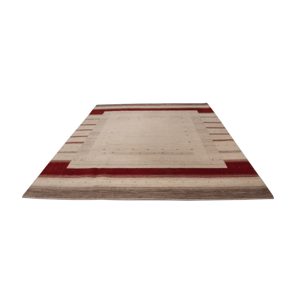 Gabbeh Rug - Loribaft Indus - 357 x 244 cm - beige